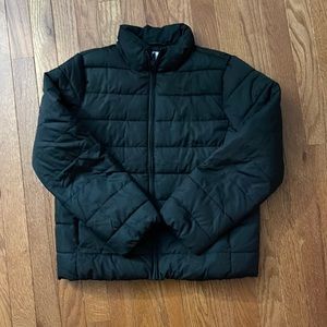 Youth XL black puffer jacket